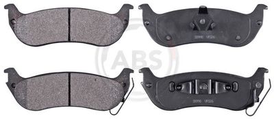 Brake Pad Set, disc brake A.B.S. 38998