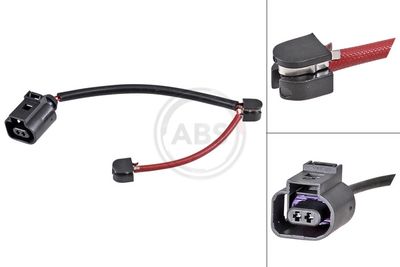 Warning Contact, brake pad wear A.B.S. 39405