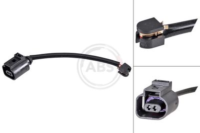 Warning Contact, brake pad wear A.B.S. 39407