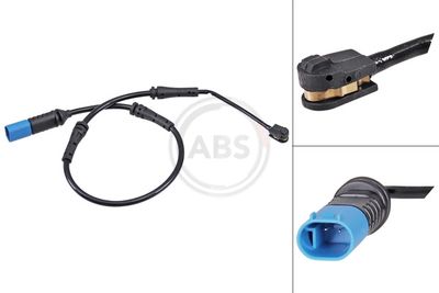 Warning Contact, brake pad wear A.B.S. 39450