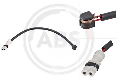 Warning Contact, brake pad wear A.B.S. 39542