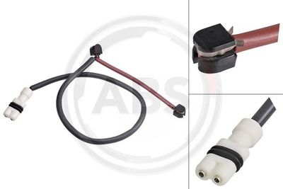 Warning Contact, brake pad wear A.B.S. 39543