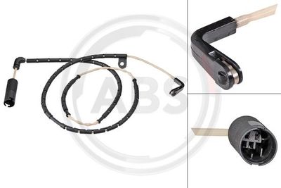 Warning Contact, brake pad wear A.B.S. 39644