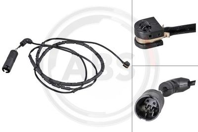 Warning Contact, brake pad wear A.B.S. 39649