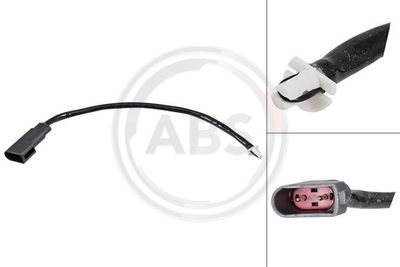 Warning Contact, brake pad wear A.B.S. 39668