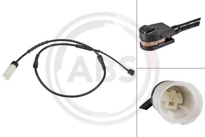 Warning Contact, brake pad wear A.B.S. 39698