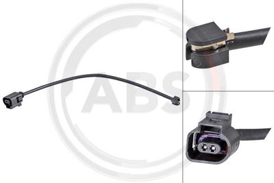 Warning Contact, brake pad wear A.B.S. 39702