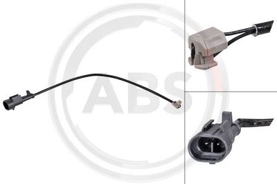 Warning Contact, brake pad wear A.B.S. 39715