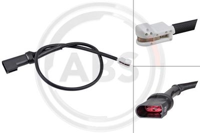 Warning Contact, brake pad wear A.B.S. 39769