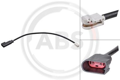 Warning Contact, brake pad wear A.B.S. 39770
