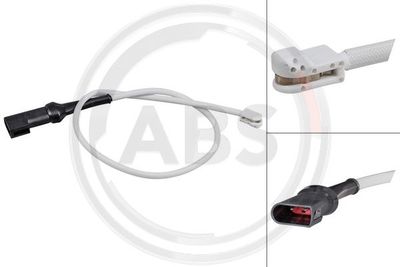 Warning Contact, brake pad wear A.B.S. 39798