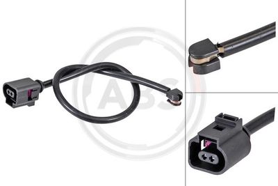 Warning Contact, brake pad wear A.B.S. 39810