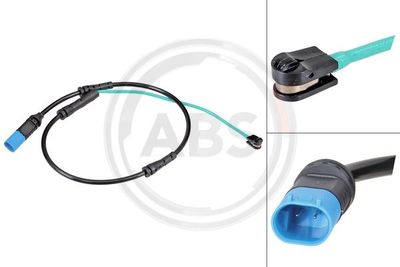 Warning Contact, brake pad wear A.B.S. 39812