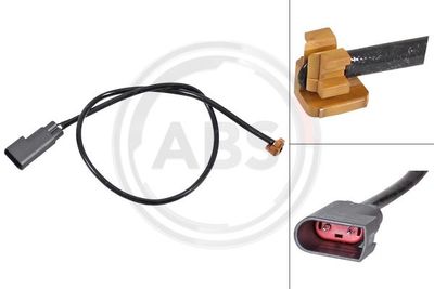 Warning Contact, brake pad wear A.B.S. 39962