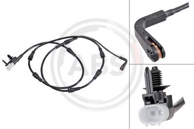 Warning Contact, brake pad wear A.B.S. 39985