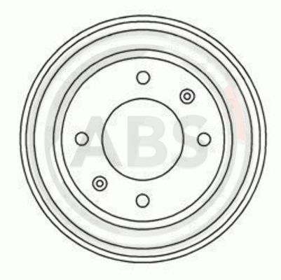 A.B.S. 5253-S Brake Drum