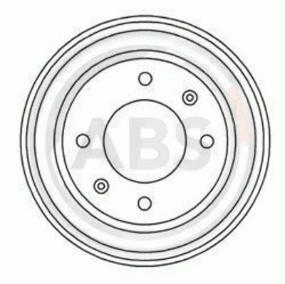 Brake Drum A.B.S. 5253-S