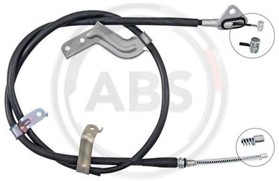 Cable Pull, parking brake A.B.S. K10009