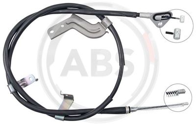 Cable Pull, parking brake A.B.S. K10010
