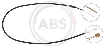 Cable Pull, parking brake A.B.S. K10035