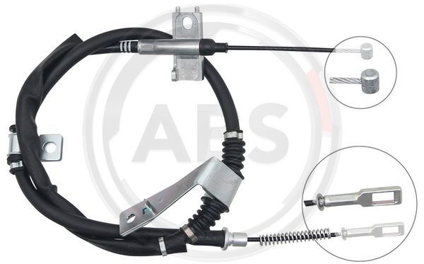 A.B.S. K10078 Cable Pull, parking brake