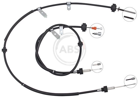A.B.S. K10079 Cable Pull, parking brake