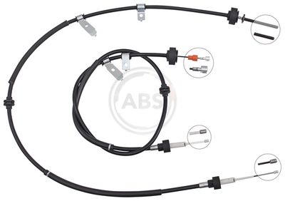 Cable Pull, parking brake A.B.S. K10079