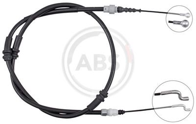 Cable Pull, parking brake A.B.S. K10104