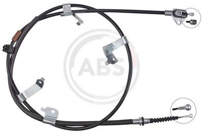 Cable Pull, parking brake A.B.S. K10110