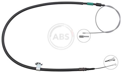 Cable Pull, parking brake A.B.S. K10160