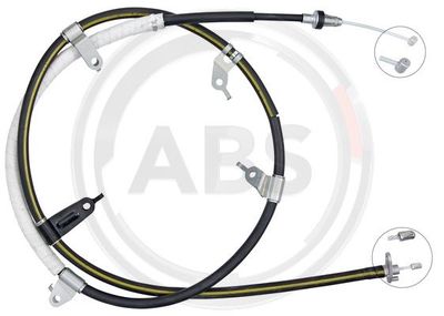 Cable Pull, parking brake A.B.S. K10173