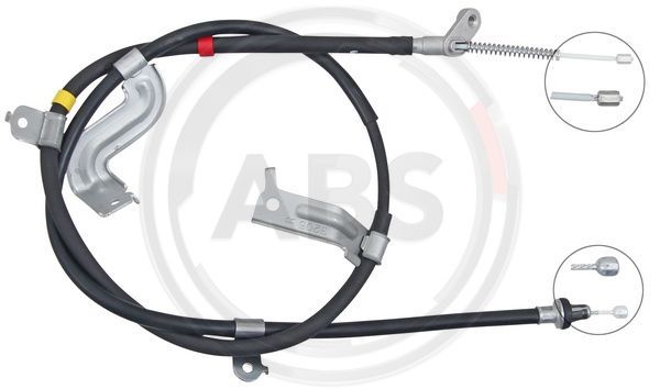 A.B.S. K10184 Cable Pull, parking brake