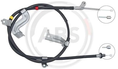 Cable Pull, parking brake A.B.S. K10184