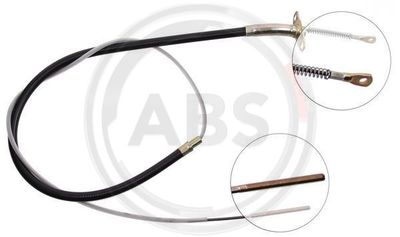 Cable Pull, parking brake A.B.S. K10206