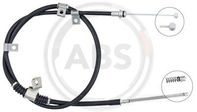 Cable Pull, parking brake A.B.S. K10219