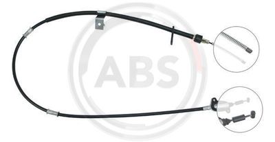 Cable Pull, parking brake A.B.S. K10347