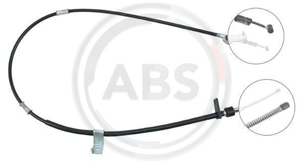 A.B.S. K10348 Cable Pull, parking brake