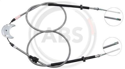 Cable Pull, parking brake A.B.S. K10665