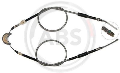 Cable Pull, parking brake A.B.S. K10675