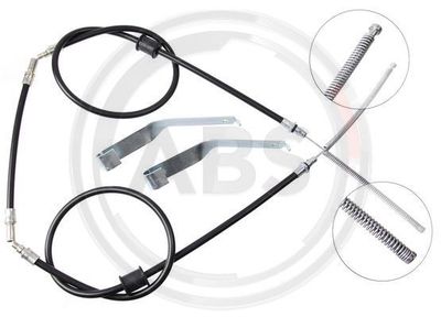 Cable Pull, parking brake A.B.S. K10895