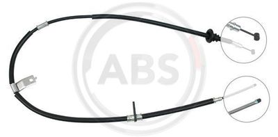 Cable Pull, parking brake A.B.S. K10898