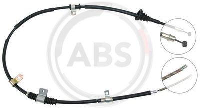 Cable Pull, parking brake A.B.S. K10907