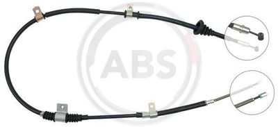 Cable Pull, parking brake A.B.S. K10908