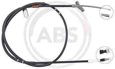 Cable Pull, parking brake A.B.S. K10924
