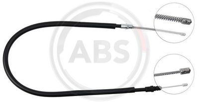 Cable Pull, parking brake A.B.S. K10996