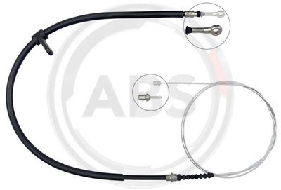 Cable Pull, parking brake A.B.S. K11037