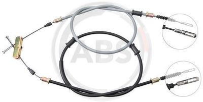 Cable Pull, parking brake A.B.S. K11305