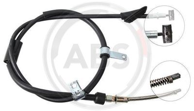 Cable Pull, parking brake A.B.S. K11336