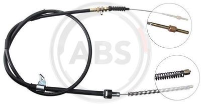 Cable Pull, parking brake A.B.S. K11397