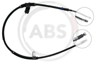 Cable Pull, parking brake A.B.S. K11457